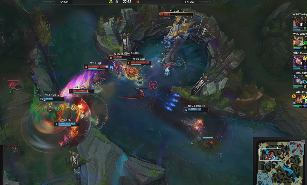 WBG险胜FNC,ShowMaker拿下关键大龙焦点之战八强赛,锁定晋级资格 WBG险胜FNC,ShowMaker拿下关键大龙焦点之战八强赛,锁定晋级资格